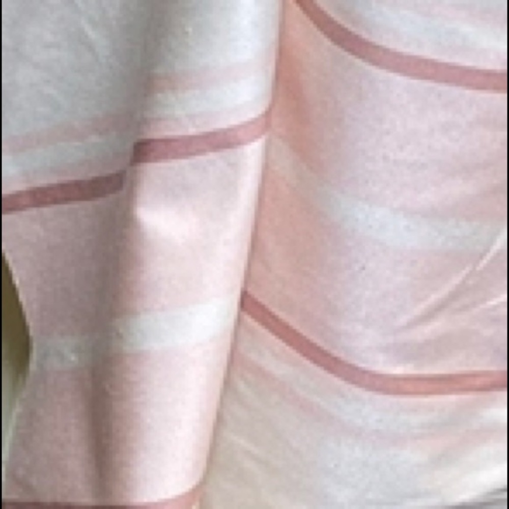 Ralph Lauren Alexa Ticking Stripe Pink Cream